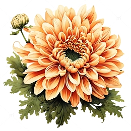 菊花中国风工笔2