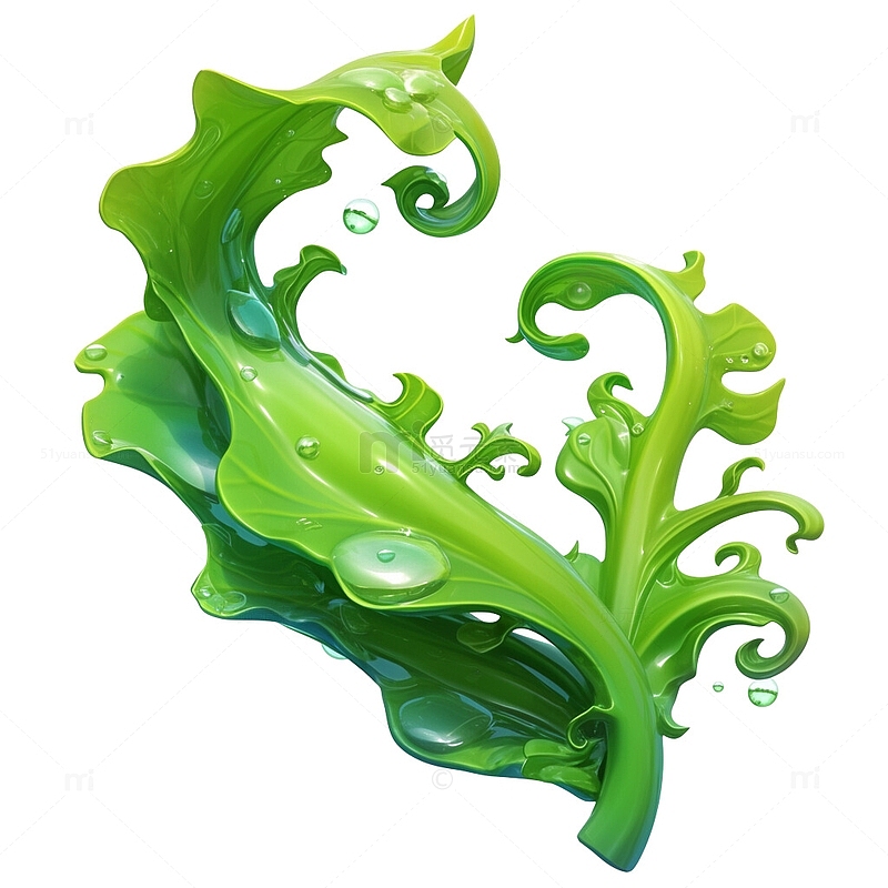 3D海藻海草
