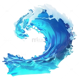 3D风格海浪模型