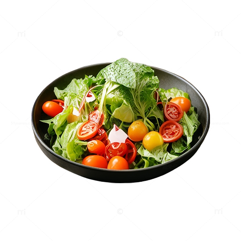 蔬菜减脂面减肥餐素材