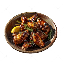 写实免扣可乐鸡翅素材