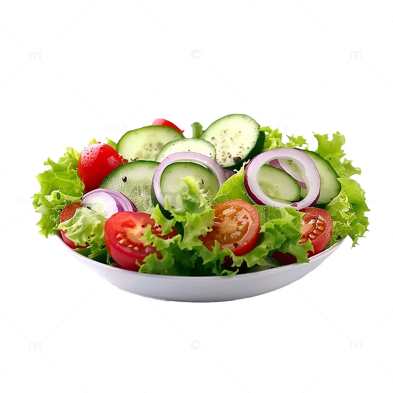 蔬菜沙拉素材
