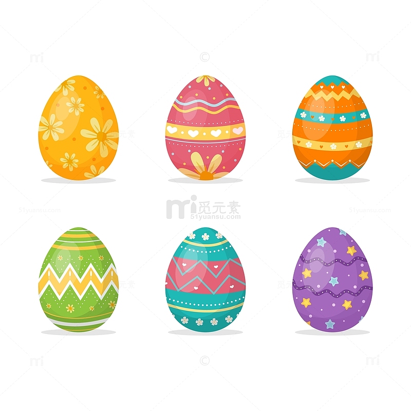 彩绘复活节彩蛋