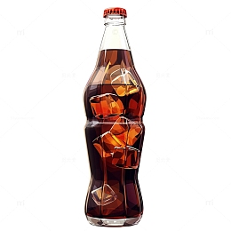 可乐瓶汽水饮料玻璃瓶