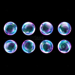 彩色梦幻水晶球