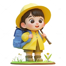 外出出行踏青女孩子