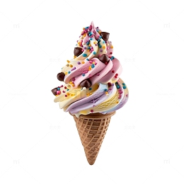 巧克力味雪糕筒