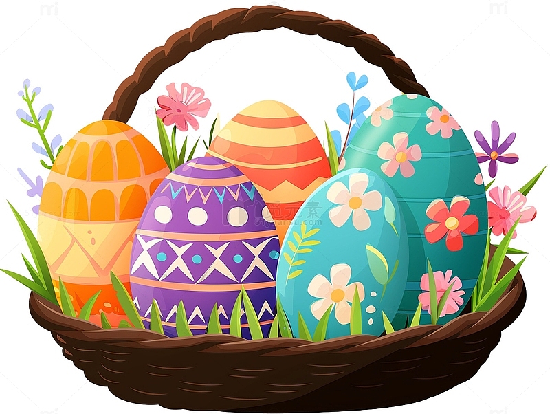 复活节篮子彩蛋