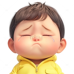 哭泣的小男孩