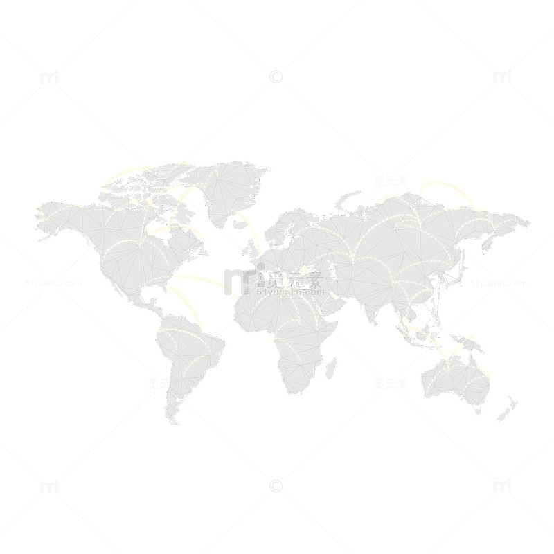 全球数据连接灰色背景图