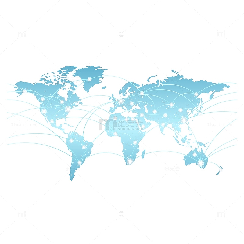 全球网络系统图