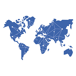现代世界地图