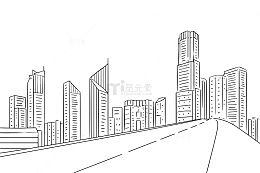 城市高速道路建筑元素