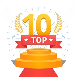 卡通前十荣誉台