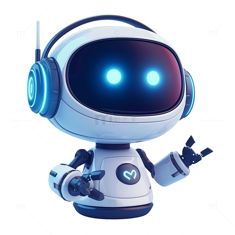 蓝色未来科技机器人