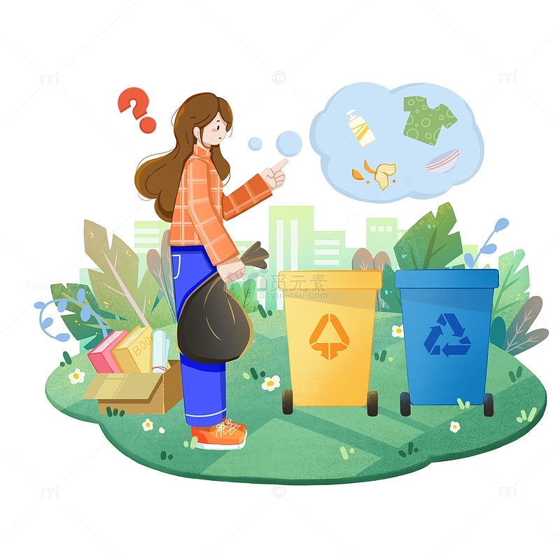 爱护环境垃圾分类