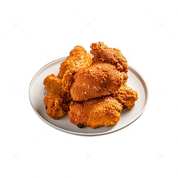 美味小吃炸鸡块