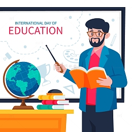 地理教师正在上课教学