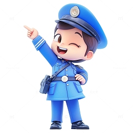 劳动节交警警察2