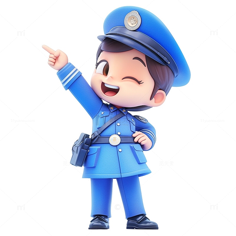 劳动节交警警察2