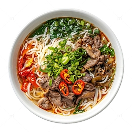 一碗瘦肉汤面