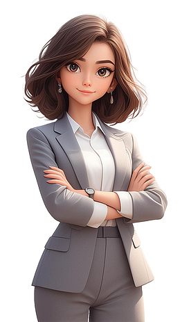 年轻商务女性