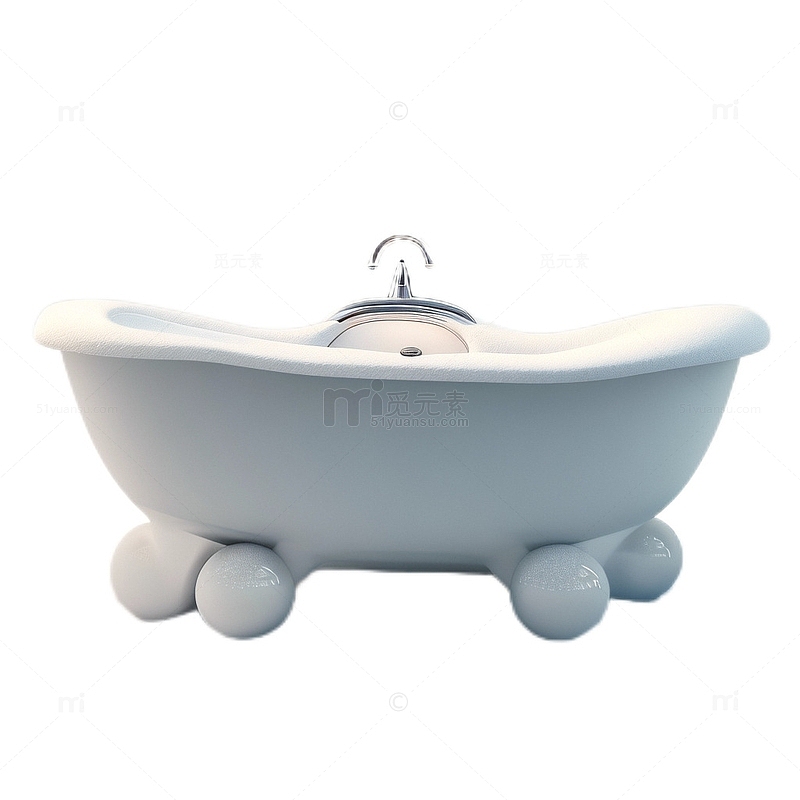 3D立体卡通浴缸洗澡卫生间洗浴