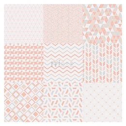 九宫格花纹纹饰