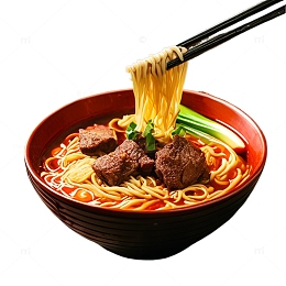 一碗牛肉面条
