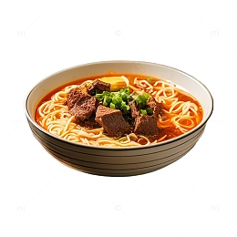 一碗面条加肉