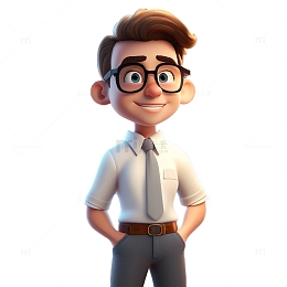 精英男士白领人物