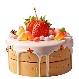 生日蛋糕元素素材