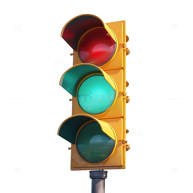 交通灯指示灯红绿灯