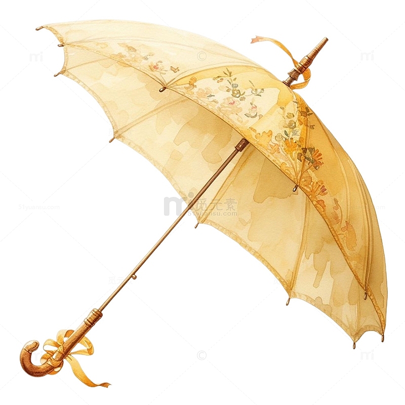 国潮风油纸雨伞