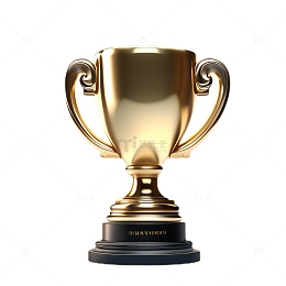 3D立体真实奖杯金属颁奖领奖