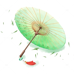 油纸伞古风元素