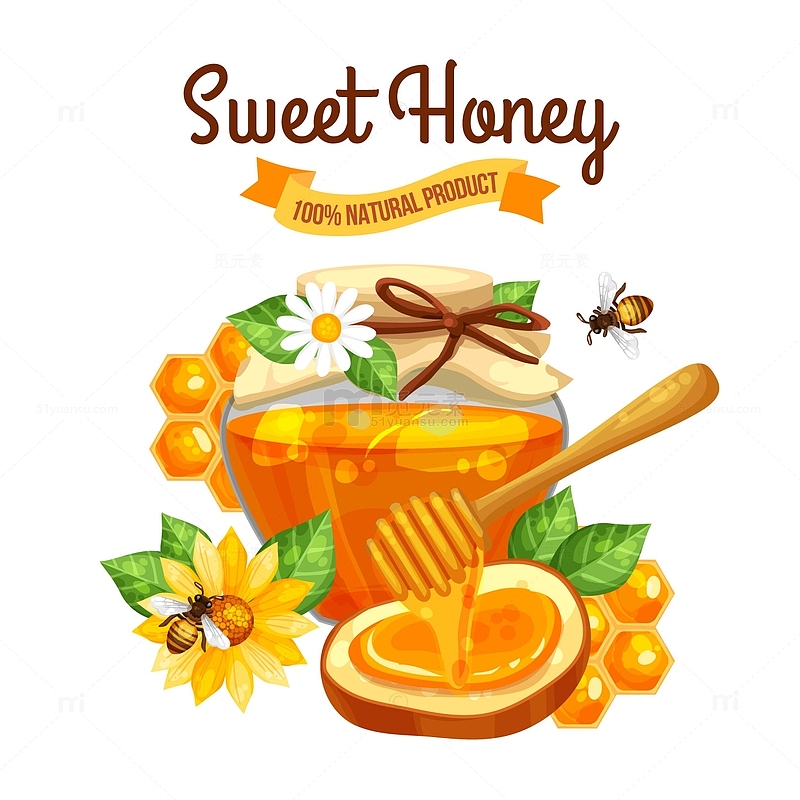 甜甜的蜂蜜插图