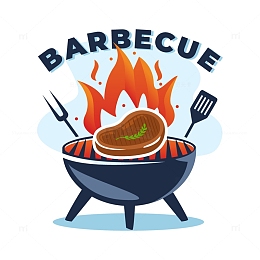 一个简易烧烤炉