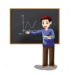 数学老师在讲课