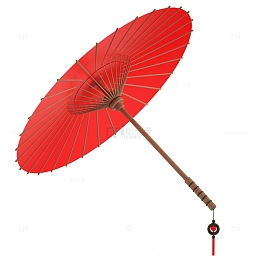 古风节气油纸伞装饰品
