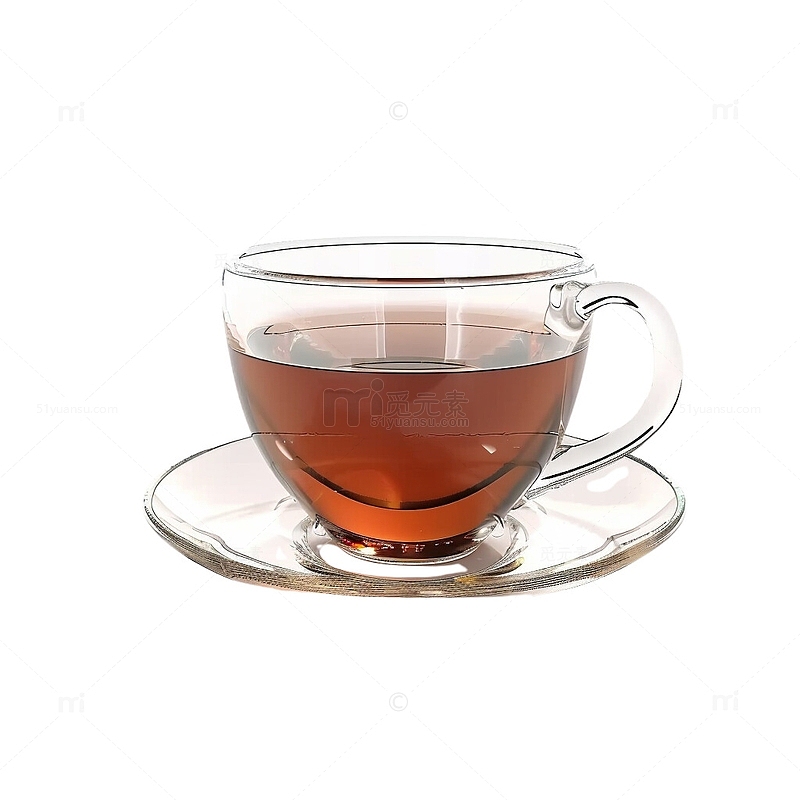 红茶饮料照片