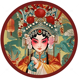 ai生成戏曲人物