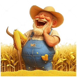 劳动节农民丰收