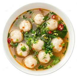 鱼丸汤中餐美食