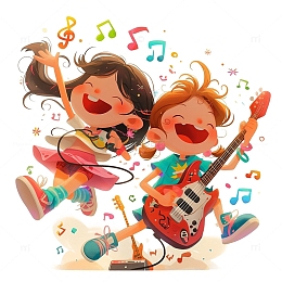 弹吉他唱歌的女孩