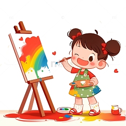 绘画培训素材卡通人物元素