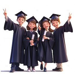 学士服青年学生