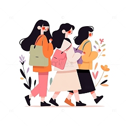 青年都市女孩