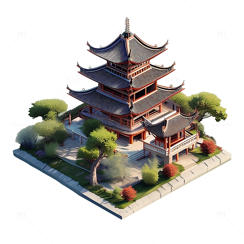 小品亭景观建筑设计