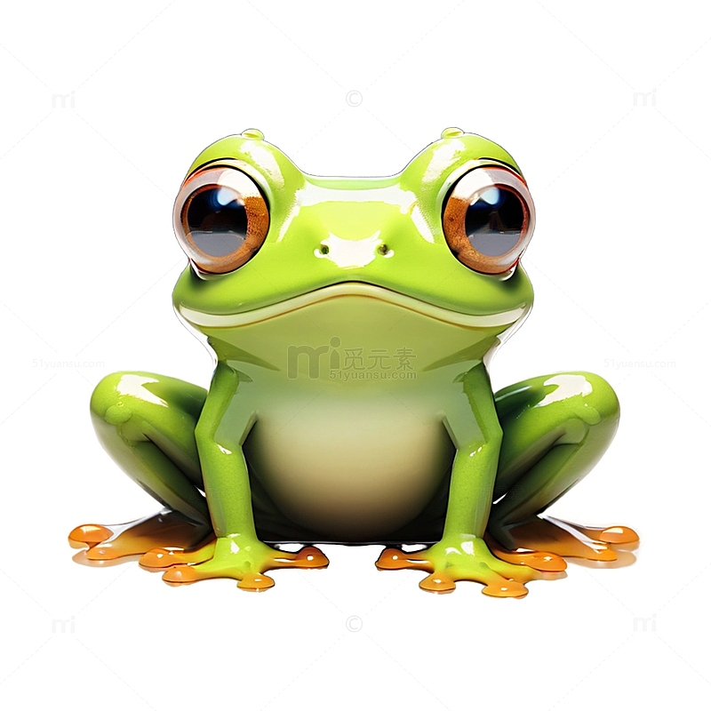 一只可爱小青蛙